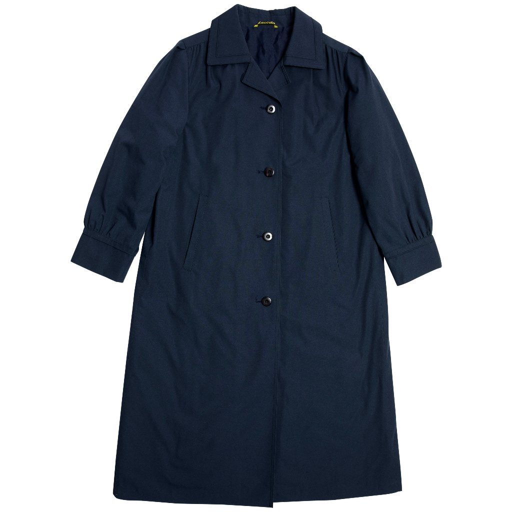 Lacoda (Finland) Vintage Nino-Flex Revere Collar Mac Coat : L